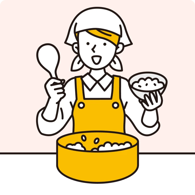給食調理員のイメージ画像